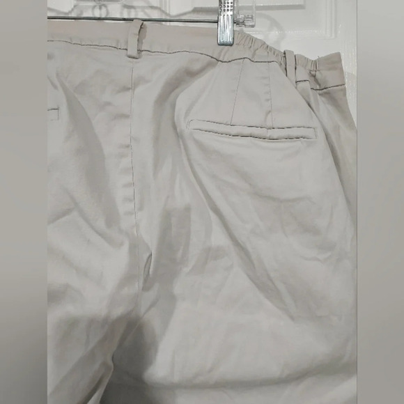 Talbots Light Khaki Perfect Skimmer Curvy Pants in Size 24 W (Wide) - Picture 10 of 14